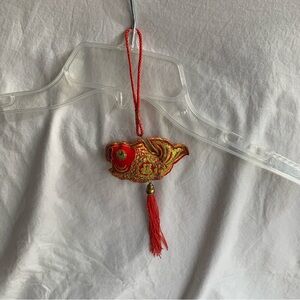 Red and Gold Fish Ornament